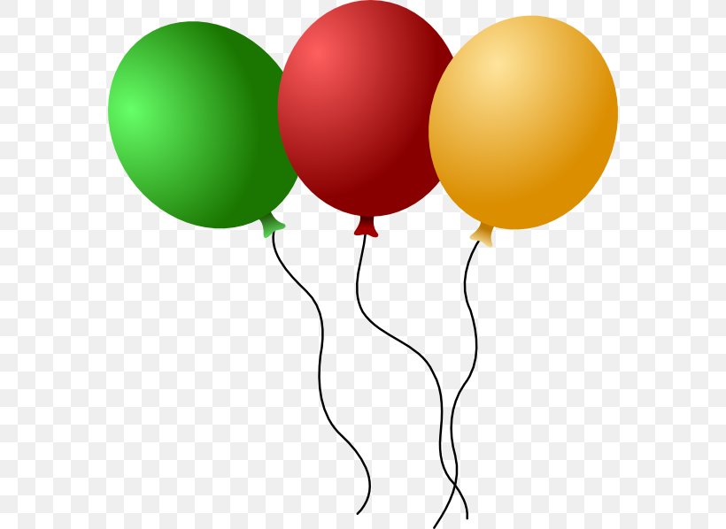 Balloon Party Birthday Clip Art, PNG, 576x598px, Balloon, Birthday, Blog, Gas Balloon, Gift Download Free