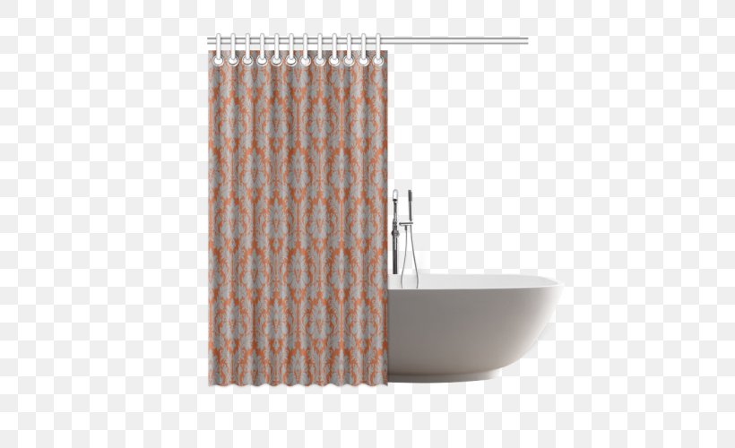 Curtain Douchegordijn Shower Bathroom Textile, PNG, 500x500px, Curtain, Bathroom, Bathroom Sink, Bathtub, Curtain Drape Rings Download Free