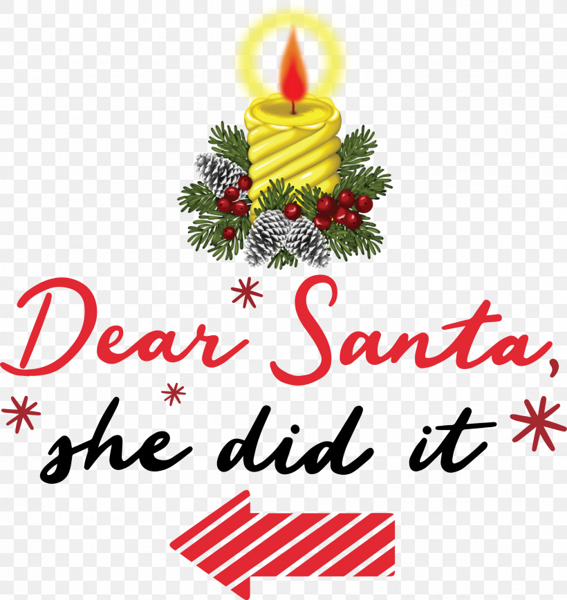 Dear Santa Santa Claus Christmas, PNG, 2833x3000px, Dear Santa, Christmas, Christmas Day, Christmas Ornament, Christmas Ornament M Download Free