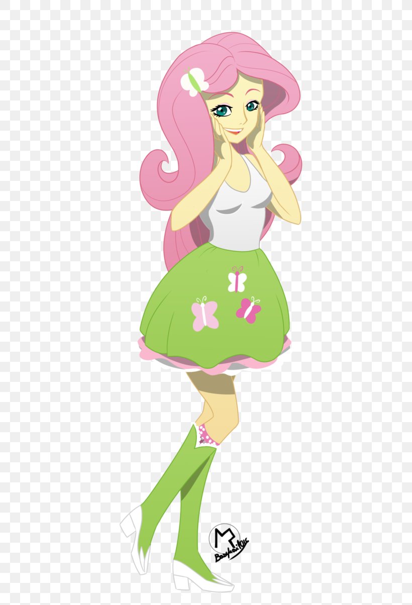 Fluttershy Rainbow Dash Equestria Girls DeviantArt, PNG, 664x1204px, Fluttershy, Art, Cartoon, Clothing, Costume Design Download Free