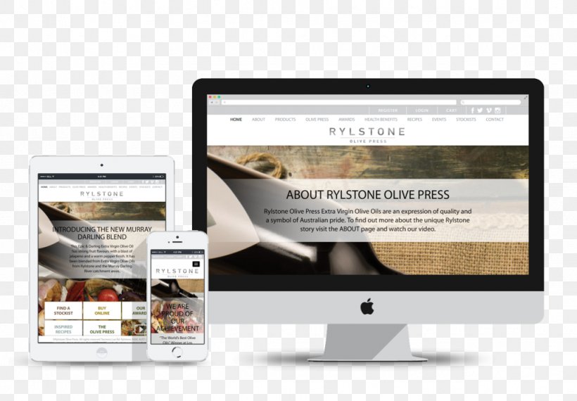 Responsive Web Design Display Advertising Rylstone Olive Oil, PNG, 1024x713px, Responsive Web Design, Brand, Business, Display Advertising, Media Download Free