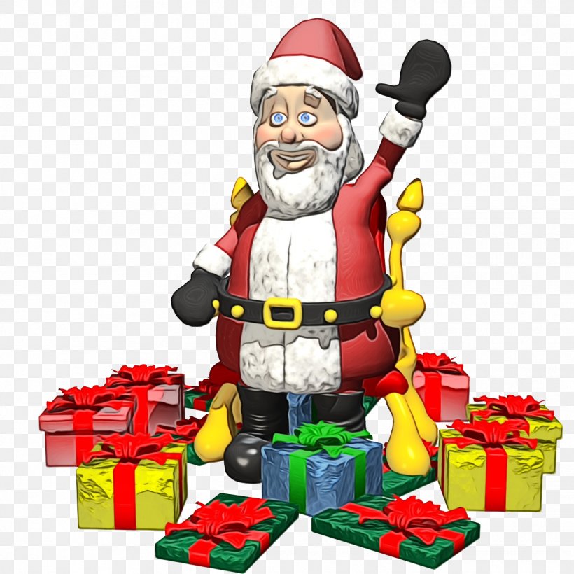 Santa Claus, PNG, 1352x1352px, Watercolor, Christmas, Lego, Paint, Santa Claus Download Free