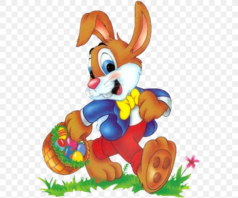 The Easter Bunny The Rabbit, PNG, 565x684px, Easter Bunny, Cartoon, Easter, Easter Egg, Easter Postcard Download Free