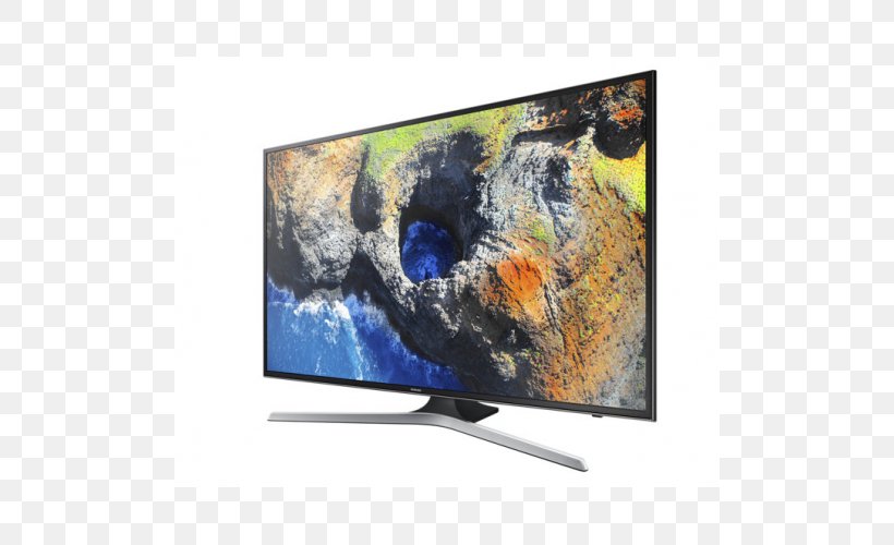 4K Resolution Smart TV Samsung LED-backlit LCD Ultra-high-definition Television, PNG, 500x500px, 4k Resolution, Computer Monitor, Display Advertising, Display Device, Flat Panel Display Download Free