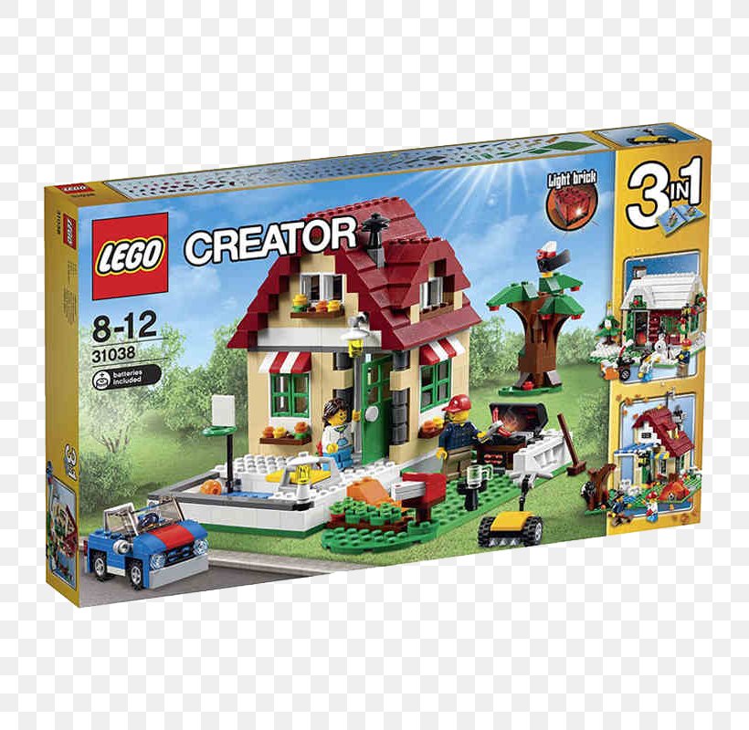 Amazon.com Lego Creator Lego Minifigure Season, PNG, 800x800px, Amazoncom, Autumn, Cottage, Lego, Lego Creator Download Free
