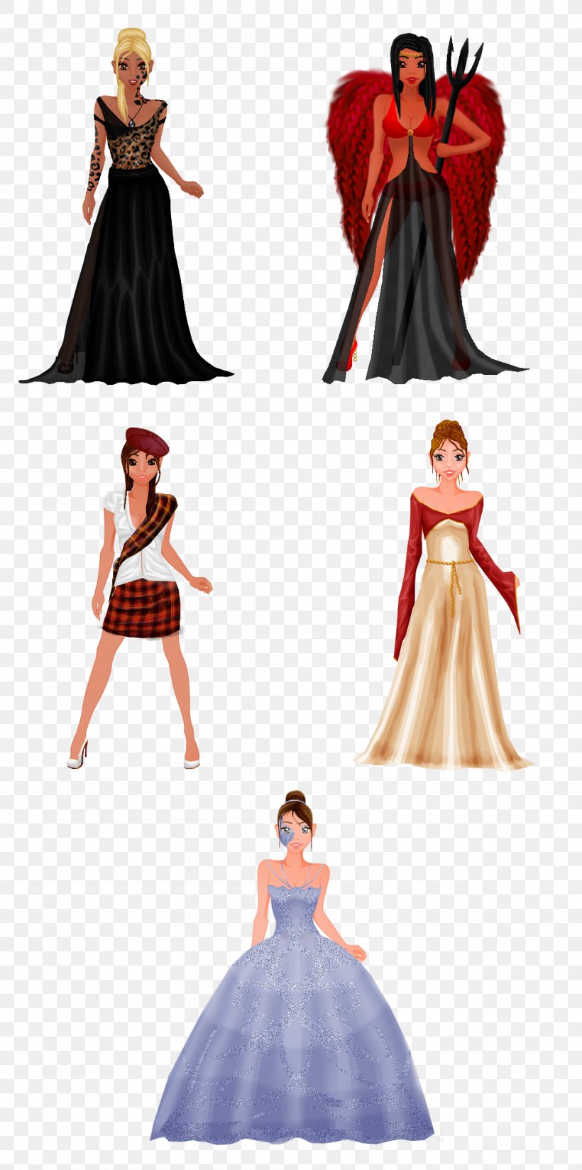 Costume Design Gown, PNG, 1000x2010px, Costume Design, Costume, Doll, Dress, Fashion Design Download Free