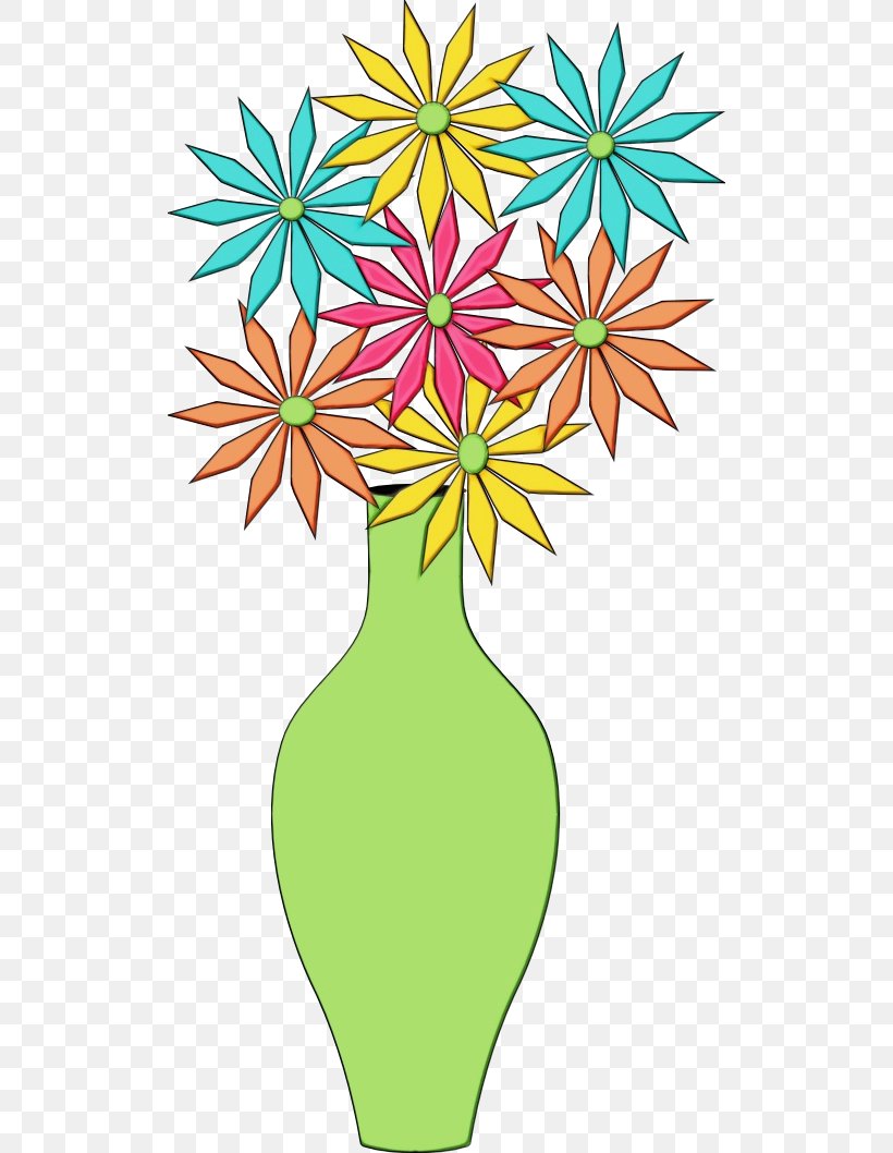 Flowers In Vase, PNG, 512x1058px, Watercolor, Drawing, Email, Flower, Flower Vases Download Free