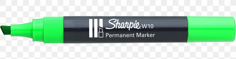 Marker Pen Permanent Marker Sharpie Paper Mate Irwin Industrial Tools, PNG, 1000x250px, Marker Pen, Chisel, Cylinder, Green, Hardware Download Free