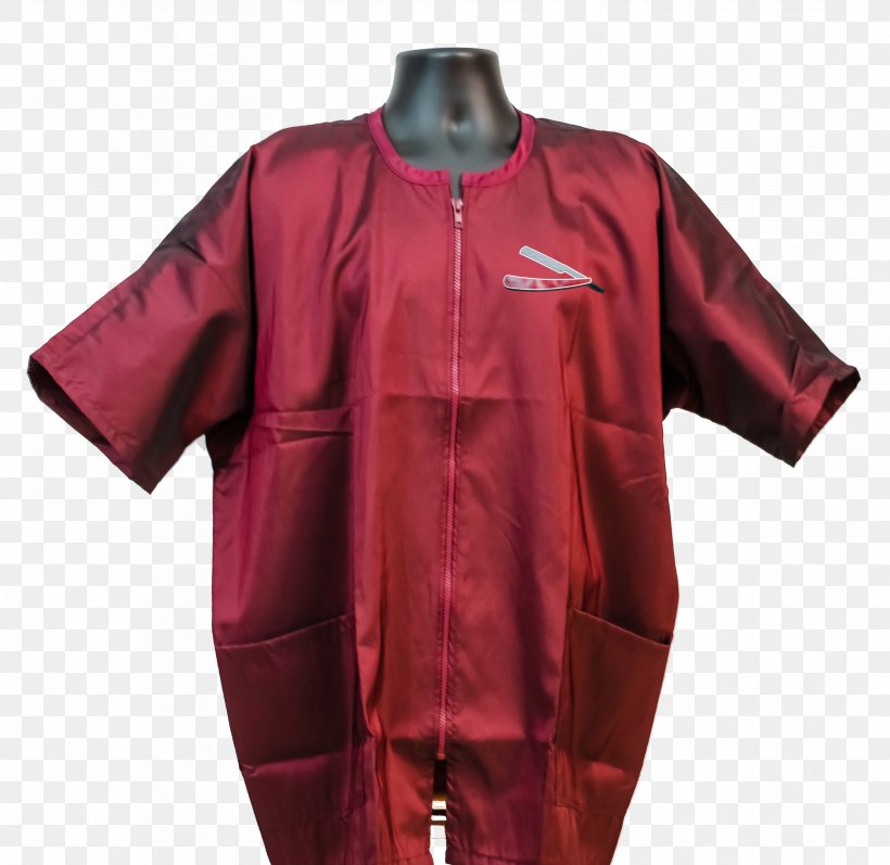 Robe Sleeve Jacket Maroon, PNG, 3350x3258px, Robe, Jacket, Jersey, Maroon, Outerwear Download Free