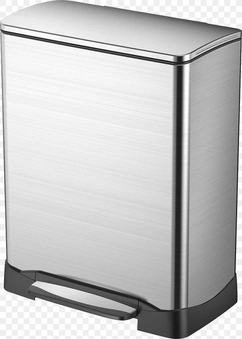 Waste Container Stainless Steel Rectangular Step Can Recycling, PNG, 1417x1990px, Rubbish Bins Waste Paper Baskets, Bin Bag, Gallon, Hefty, Kitchen Download Free