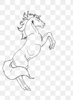 How To Draw A Mustang Horse Images How To Draw A Mustang Horse Transparent Png Free Download