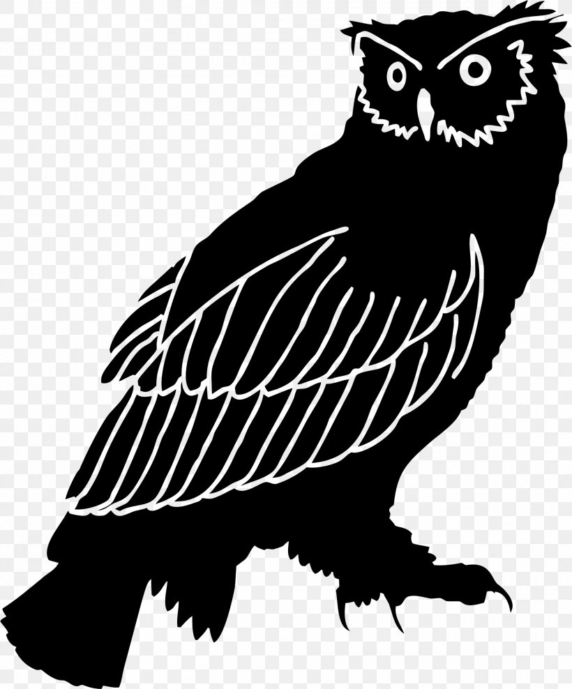 Owl Silhouette Clip Art, PNG, 1918x2312px, Owl, Autocad Dxf, Bald Eagle, Beak, Bird Download Free