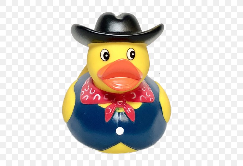 Rubber Duck Cowboy Hat Toy, PNG, 560x560px, Duck, Baseball Cap, Bathtub, Bird, Cap Download Free