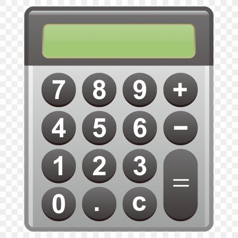 Scientific Calculator Download Icon, PNG, 1000x1000px, Calculator, Calculation, Electronics, Flat Design, Ico Download Free