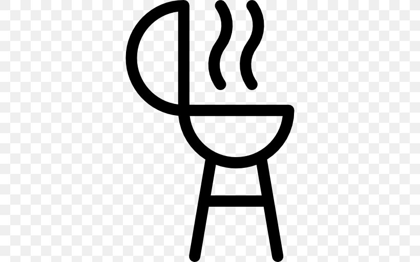 Barbecue Cooking Rotisserie, PNG, 512x512px, Barbecue, Area, Black And White, Chair, Cooking Download Free