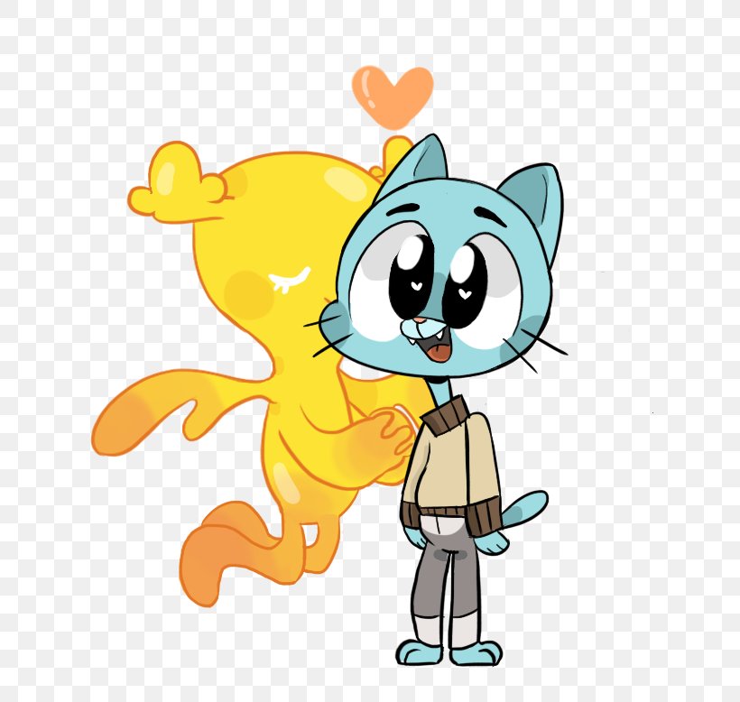 Gumball Watterson Anais Watterson Penny Fitzgerald Drawing, PNG, 662x778px, Gumball Watterson, Amazing World Of Gumball, Anais Watterson, Animal Figure, Art Download Free