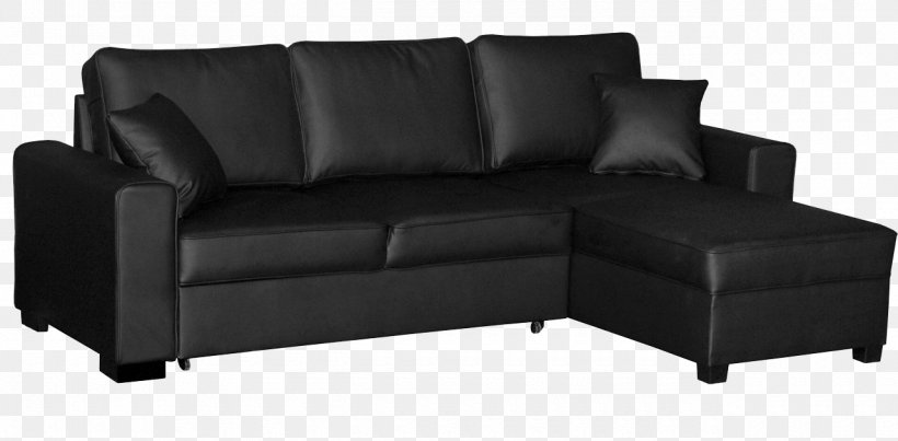 Sofa Bed Couch Furniture Chaise Longue, PNG, 1280x630px, Sofa Bed, Arredamento, Artificial Leather, Bed, Black Download Free