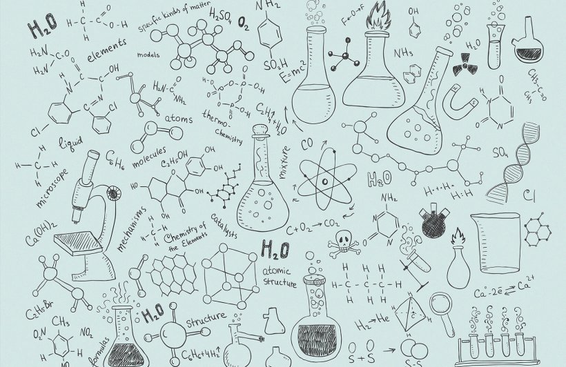 Chemistry Laboratory Drawing Science, PNG, 1640x1064px, Chemistry, Black And White, Chemical Formula, Chemical Substance, Diagram Download Free