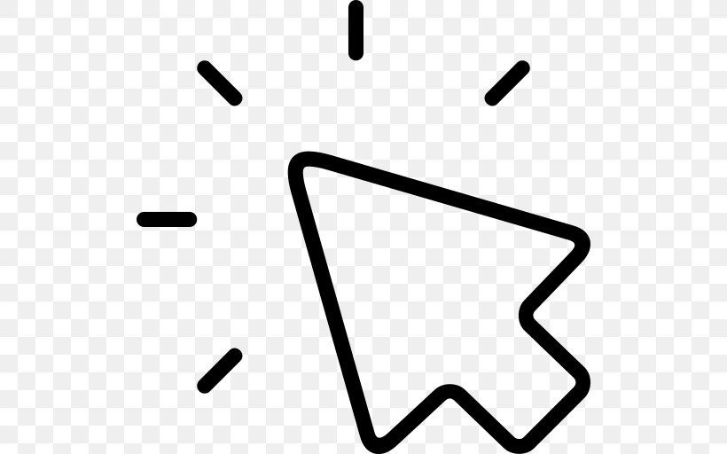Computer Mouse Cursor Pointer Clip Art, PNG, 512x512px, Computer Mouse, Black, Black And White, Cursor, Hourglass Download Free