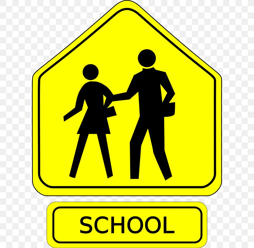 Corona-Norco Unified School District Student School Zone Traffic Sign