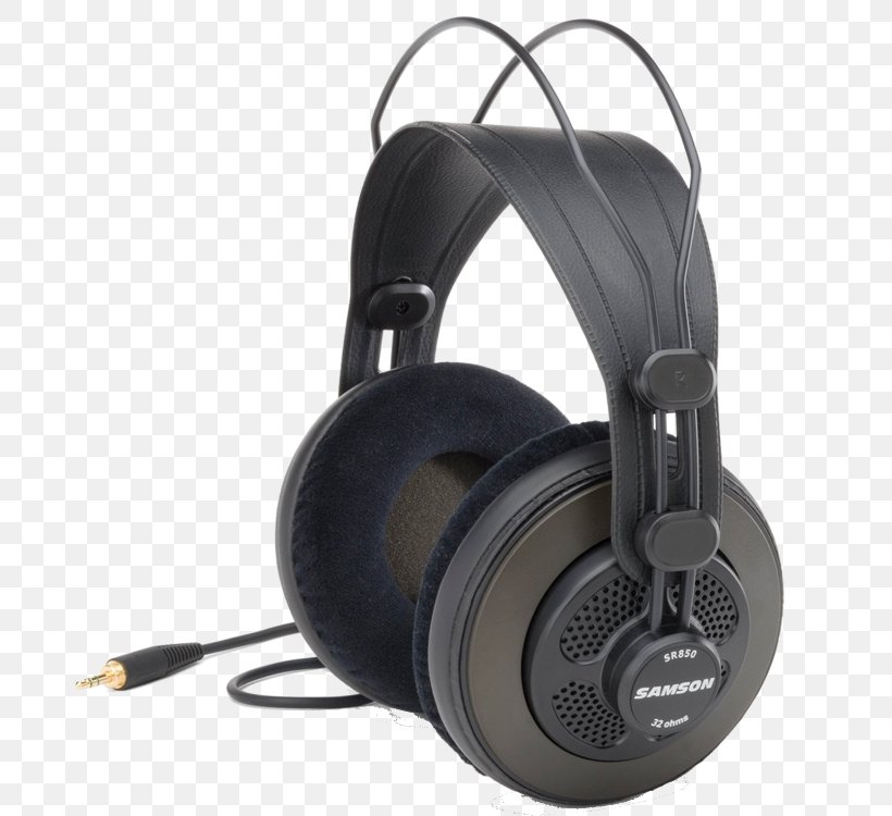Samson SR850 Headphones Microphone Sound Recording Studio, PNG, 800x750px, Headphones, Audio, Audio Engineer, Audio Equipment, Audio Mixing Download Free