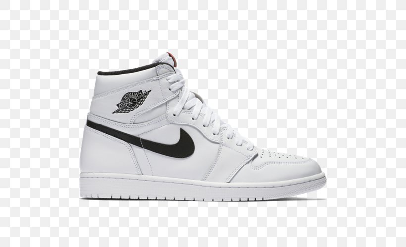 Air Jordan White Basketball Shoe Nike, PNG, 500x500px, Air Jordan, Athletic Shoe, Basketball Shoe, Black, Black And White Download Free