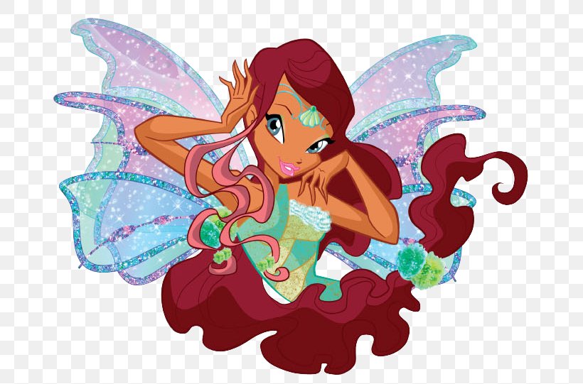 Aisha Musa Bloom Tecna Winx Club: Believix In You, PNG, 683x541px, Aisha, Art, Bloom, Butterfly, Fictional Character Download Free