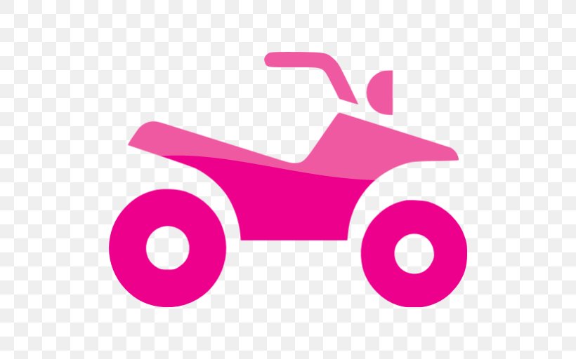 All-terrain Vehicle Motorcycle Clip Art, PNG, 512x512px, Allterrain Vehicle, Honda, Honda Trx450r, Logo, Magenta Download Free