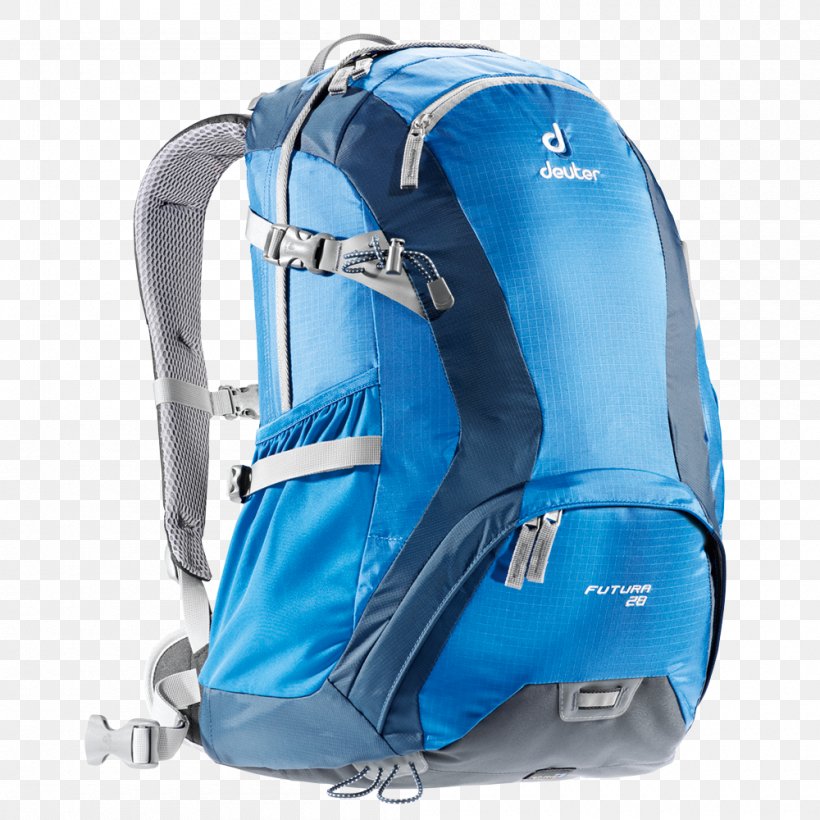 Backpack Deuter Sport Hiking Travel Baggage, PNG, 1000x1000px, Backpack, Azure, Bag, Baggage, Blue Download Free