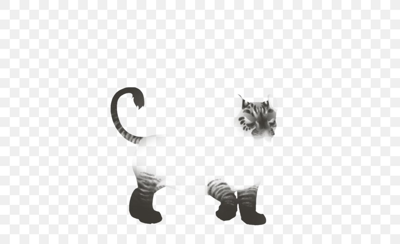 Cat Body Jewellery Silver Tail Font, PNG, 640x500px, Cat, Animal, Animal Figure, Black And White, Body Jewellery Download Free