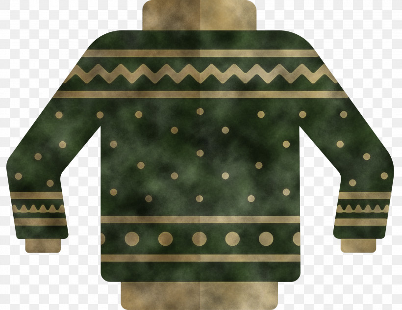 Christmas Sweater Christmas Ornament, PNG, 2735x2111px, Christmas Sweater, Beige, Blouse, Christmas Ornament, Clothing Download Free