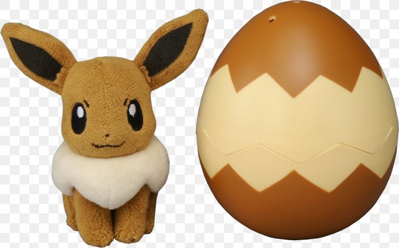 Eevee Pokémon Plush Egg Stuffed Animals & Cuddly Toys, PNG, 1076x671px, Eevee, Chansey, Easter, Easter Egg, Egg Download Free