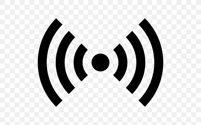 Signal Strength In Telecommunications Wi-Fi, PNG, 512x512px, Signal, Black, Black And White, Brand, Computer Network Download Free