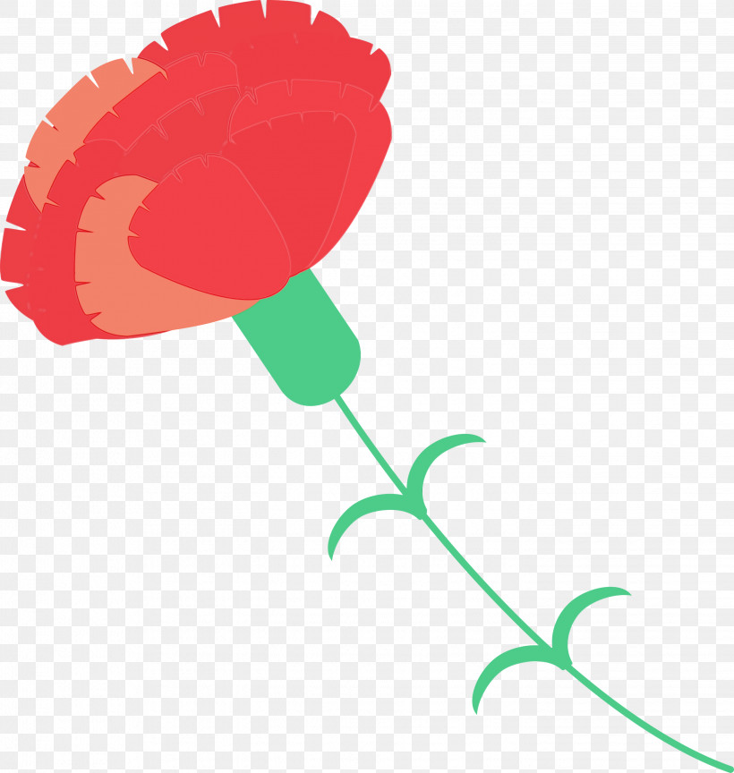 Plant Plant Stem Coquelicot Pedicel Flower, PNG, 2844x3000px, Mothers Day Carnation, Coquelicot, Flower, Mothers Day Flower, Paint Download Free