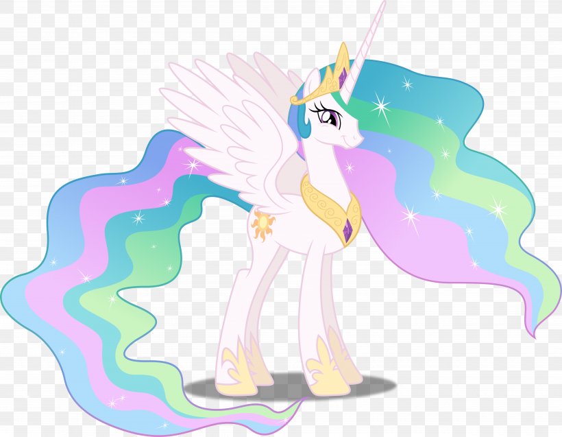 Princess Celestia Twilight Sparkle Applejack Pony Sunset Shimmer, PNG, 5000x3889px, Princess Celestia, Animal Figure, Applejack, Art, Cartoon Download Free
