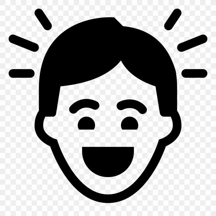 Happiness Human Behavior Emotion, PNG, 1600x1600px, Smiley, Avatar, Black And White, Emotion, Face Download Free