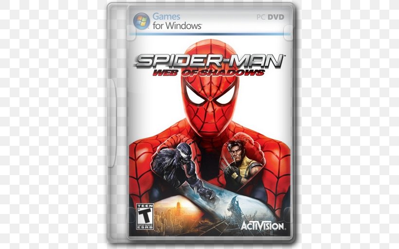 Spider-Man: Web Of Shadows Spider-Man: Shattered Dimensions PlayStation 3 PlayStation 2, PNG, 512x512px, Spiderman Web Of Shadows, Achievement, Action Figure, Eb Games Australia, Fictional Character Download Free