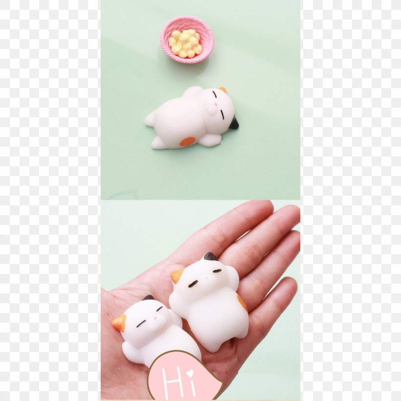 Stuffed Animals & Cuddly Toys Stress Ball Mochi Psychological Stress, PNG, 1000x1000px, Stuffed Animals Cuddly Toys, Anxiety, Cat, Child, Collecting Download Free