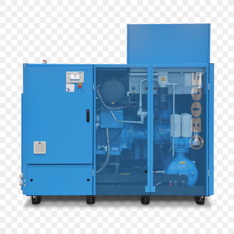 BOGE KOMPRESSOREN Otto Boge GmbH & Co. KG Rotary-screw Compressor Machine, PNG, 1200x1200px, Rotaryscrew Compressor, Adjustablespeed Drive, Compressor, Compressor De Ar, Direct Drive Mechanism Download Free