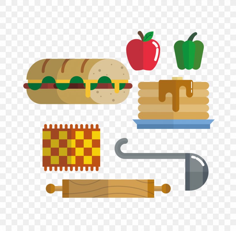 Hamburger Kitchen Utensil Food, PNG, 1489x1454px, Hamburger, Castiron Cookware, Cooking, Fast Food, Flat Design Download Free