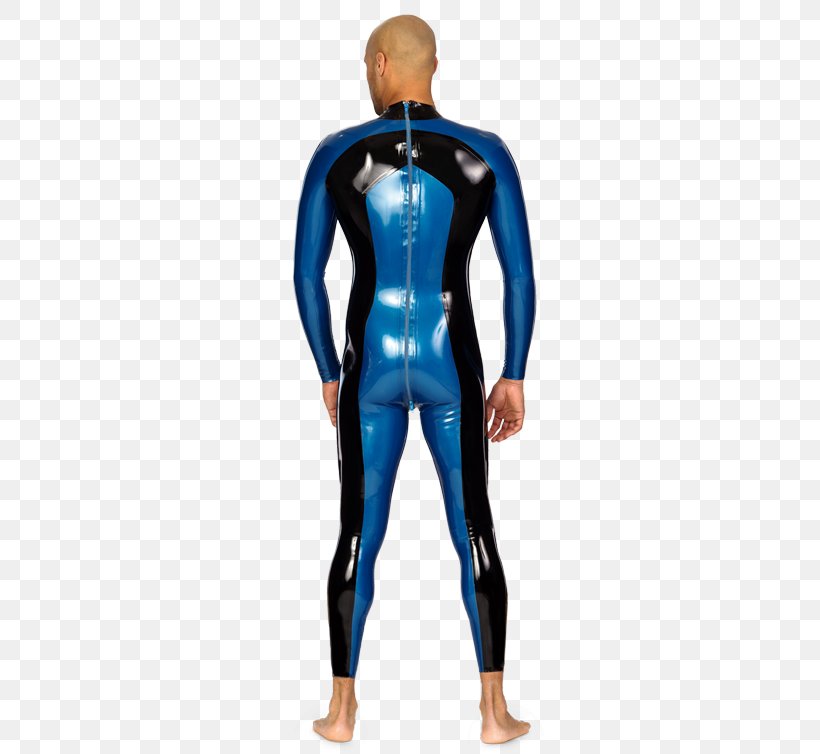 Wetsuit Dry Suit LaTeX Electric Blue, PNG, 586x754px, Watercolor, Cartoon, Flower, Frame, Heart Download Free