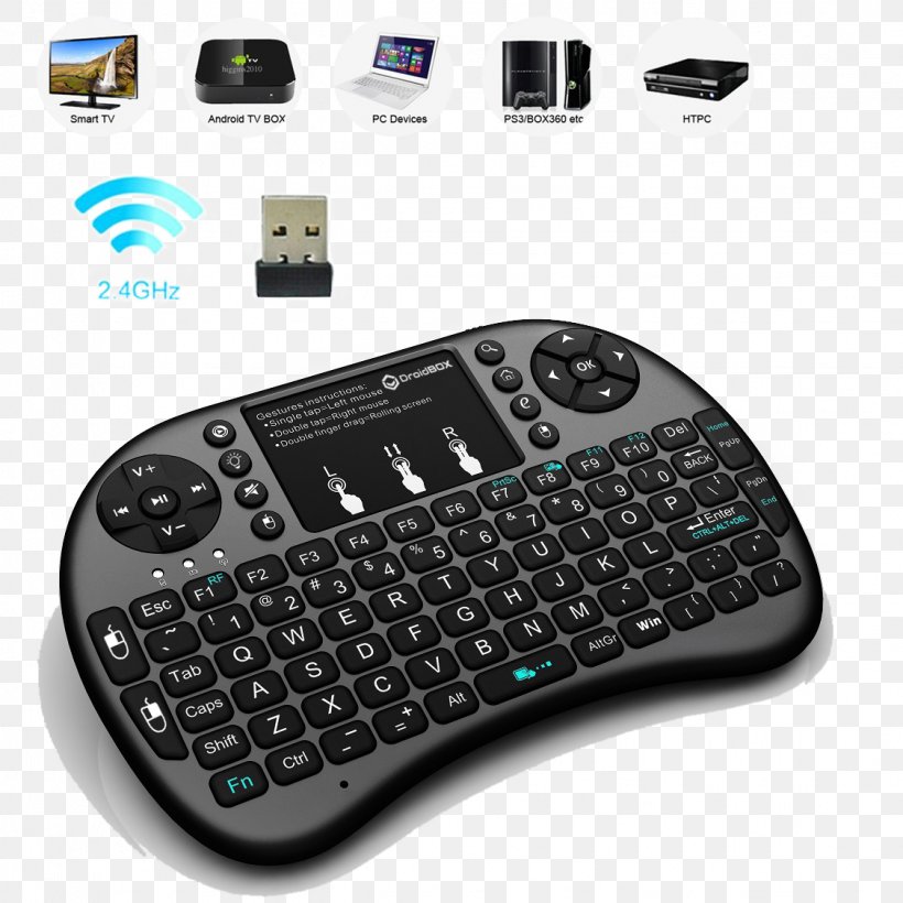 Computer Keyboard Rii I8 Computer Mouse Backlight Wireless Keyboard, PNG, 1125x1125px, Computer Keyboard, Android, Android Tv, Backlight, Brand Download Free