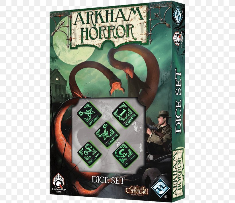 Fantasy Flight Games Arkham Horror Cursed Dice Set, PNG, 709x709px, Arkham Horror, Arkham, Arkham Horror The Card Game, Board Game, Card Game Download Free