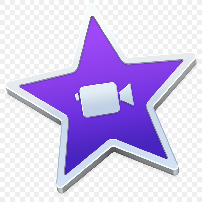 IMovie Apple MacOS Computer Software, PNG, 1024x1024px, Imovie, Apple, Computer Software, Electric Blue, Idvd Download Free