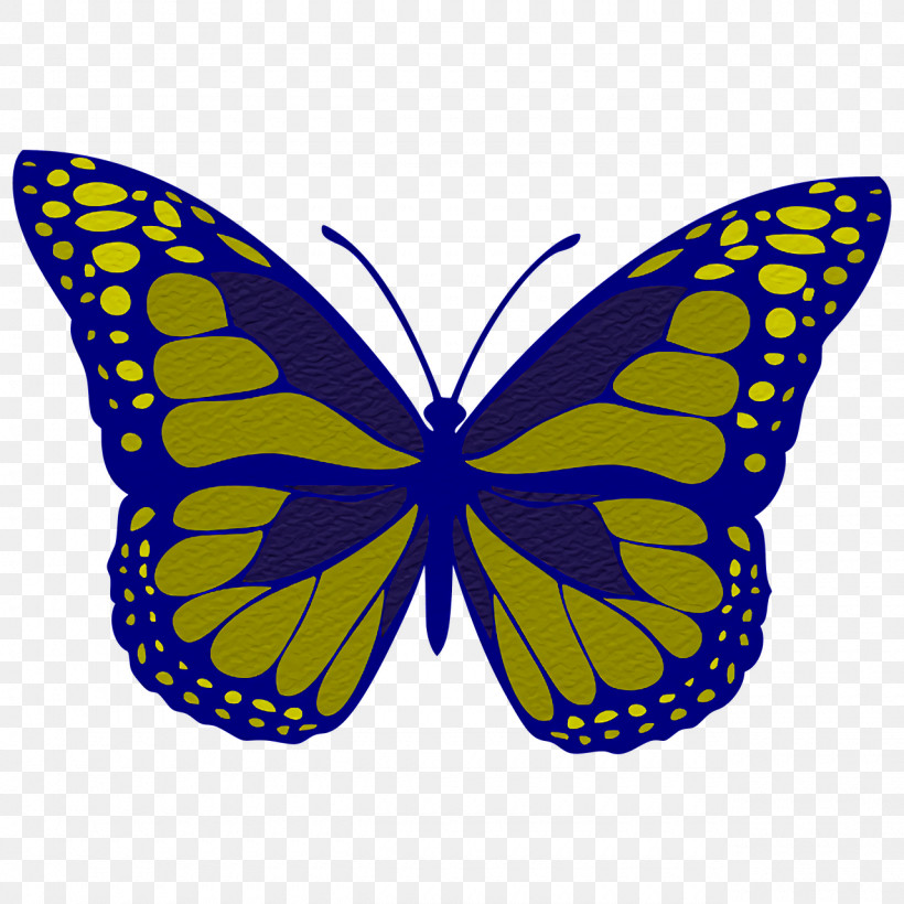 Monarch Butterfly, PNG, 1280x1280px, Butterflies, Blue Morpho, Brushfooted Butterflies, Butterfly Sticker, Butterfly Stickers Download Free