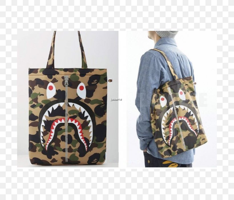 A Bathing Ape Tote Bag Messenger Bags Streetwear, PNG, 700x700px, Bathing Ape, Backpack, Bag, Brand, Clothing Download Free