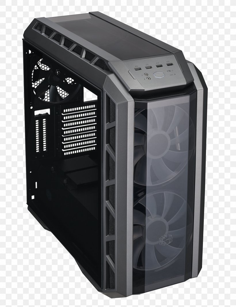 Computer Cases & Housings Power Supply Unit Cooler Master MasterCase H500P Midi-tower Black ATX, PNG, 2418x3145px, Computer Cases Housings, Atx, Black, Computer, Computer Case Download Free