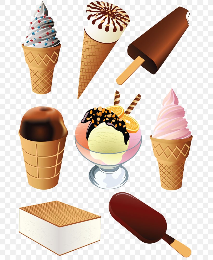 Ice Cream Cone Sundae Chocolate Ice Cream, PNG, 677x1000px, Ice Cream, Chocolate Ice Cream, Cream, Dairy Product, Dessert Download Free
