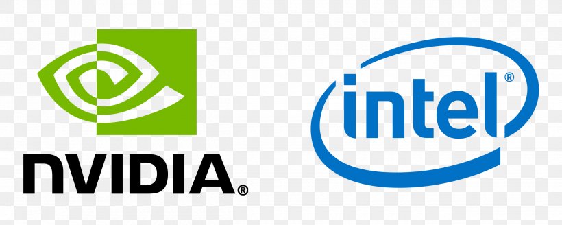 Intel Nvidia Graphics Processing Unit GeForce Graphics Cards & Video Adapters, PNG, 2500x1000px, Intel, Area, Brand, Computer Hardware, Geforce Download Free