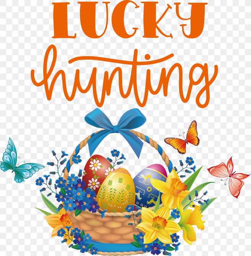 Lucky Hunting Happy Easter Easter Day, PNG, 2942x3000px, Happy Easter, Cartoon, Drawing, Easter Day, Easter Egg Download Free